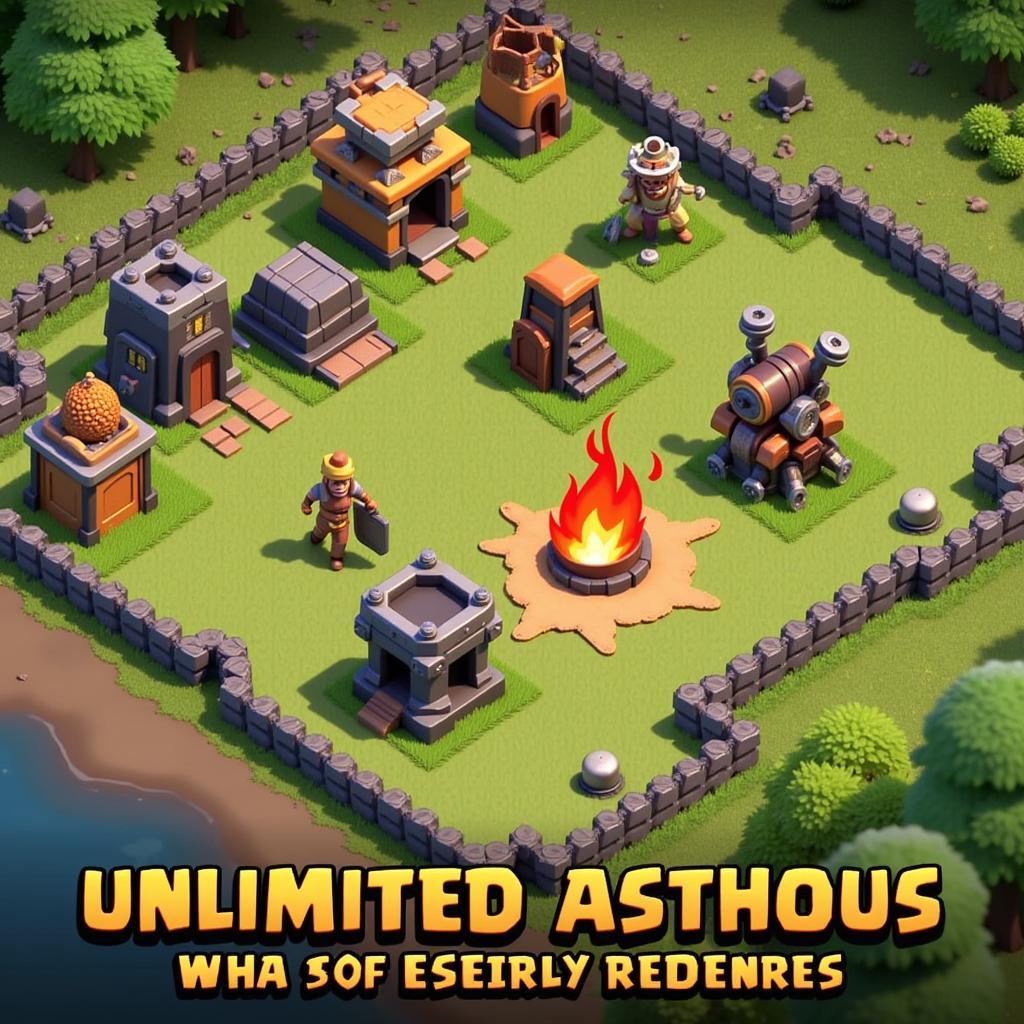 Clash of Clans Mod APK Gameplay