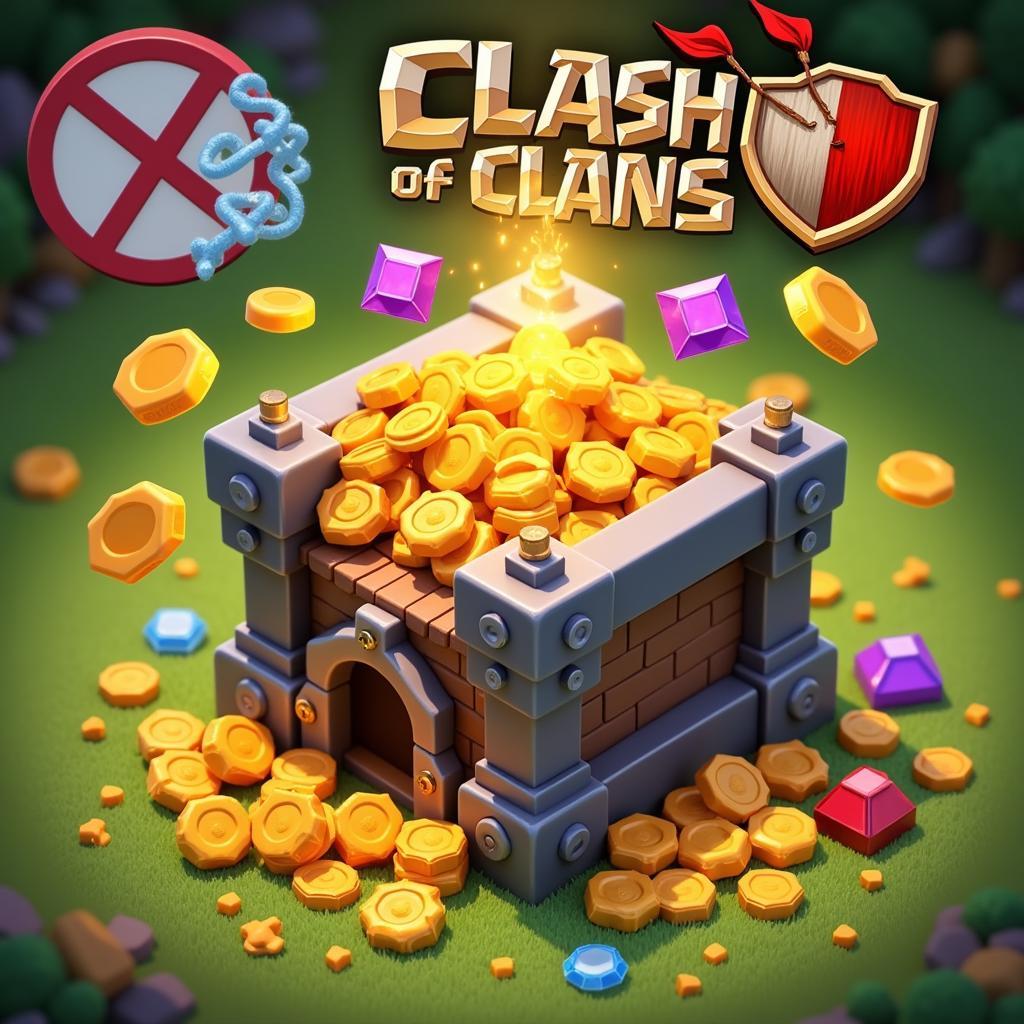 Clash of Clans Modded APK Allure