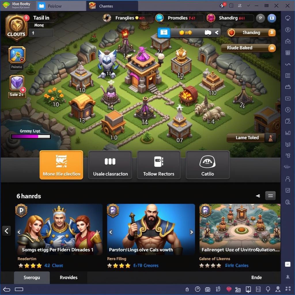 Clash of Heroes COC Private Server APK Homepage