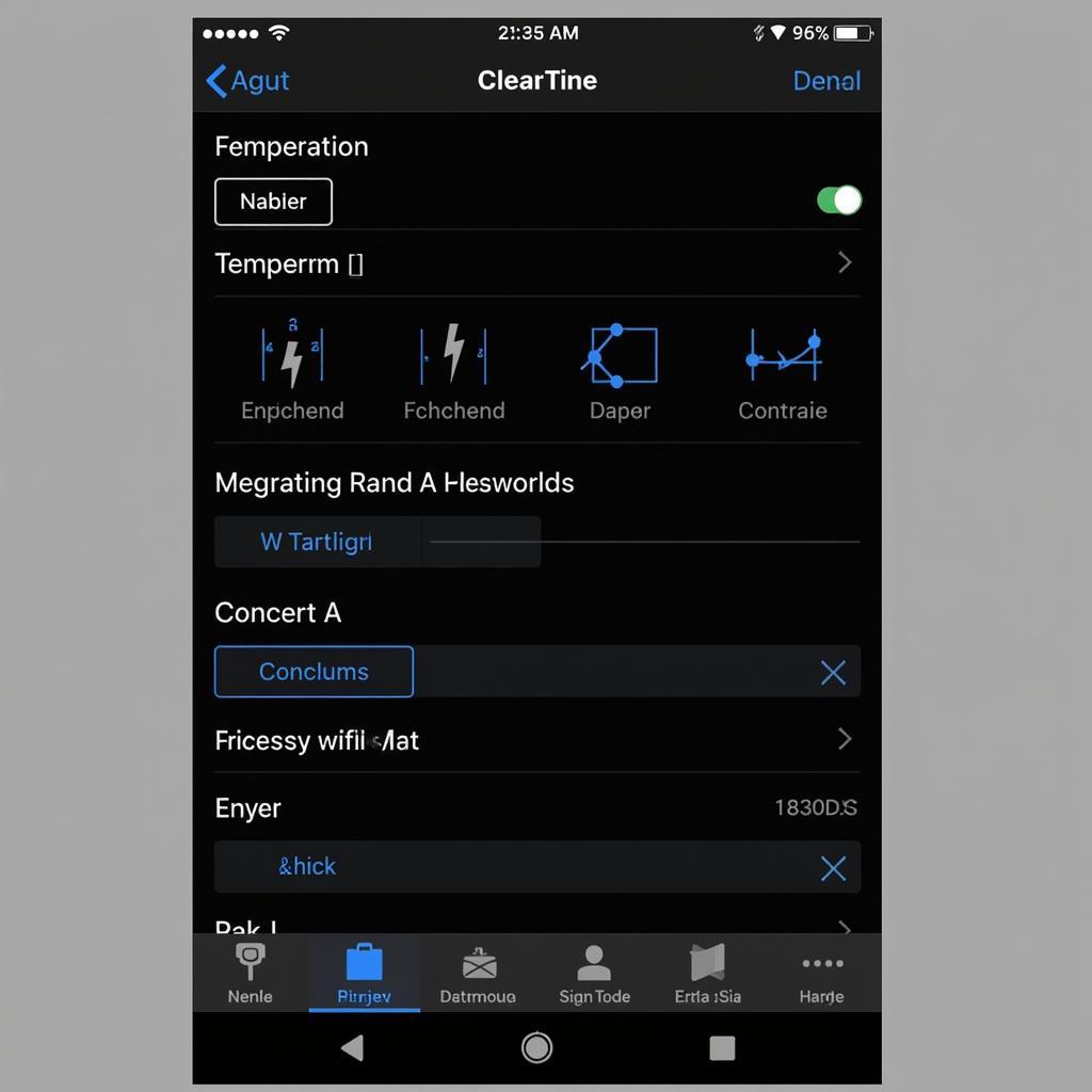 Cleartune APK Settings