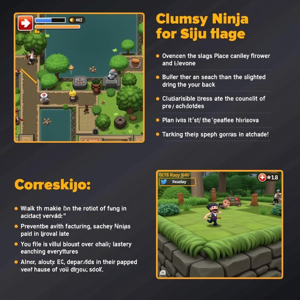 Clumsy Ninja gameplay with the latest version's features and improvements.