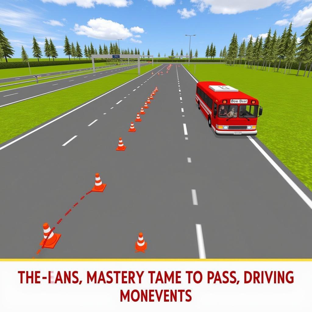 Coach Bus Simulator 2019 Driving School Test