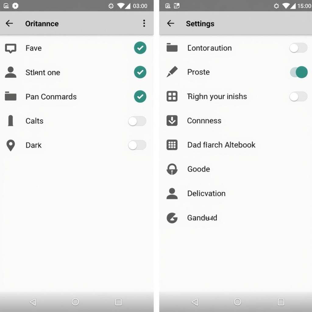 Color OS Launcher APK Settings Menu