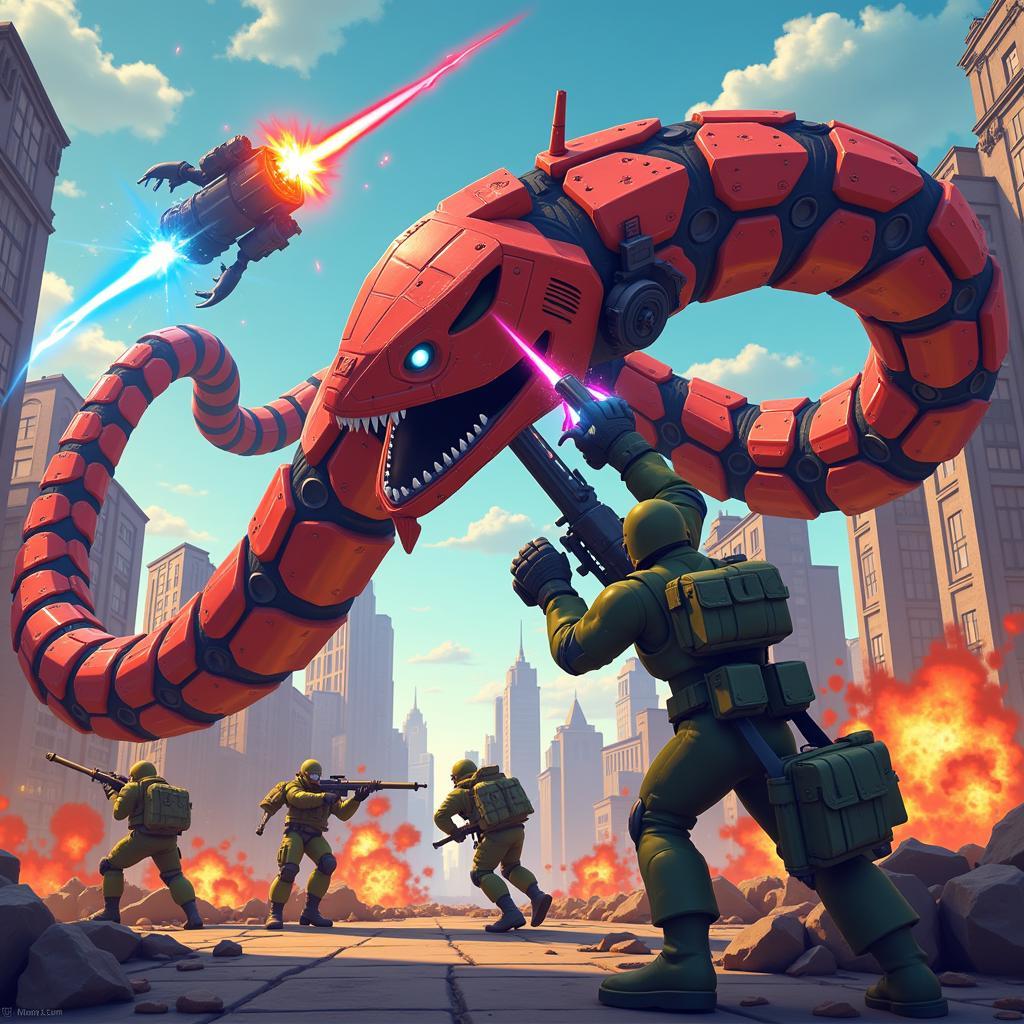 Colossatron Gameplay Screenshot