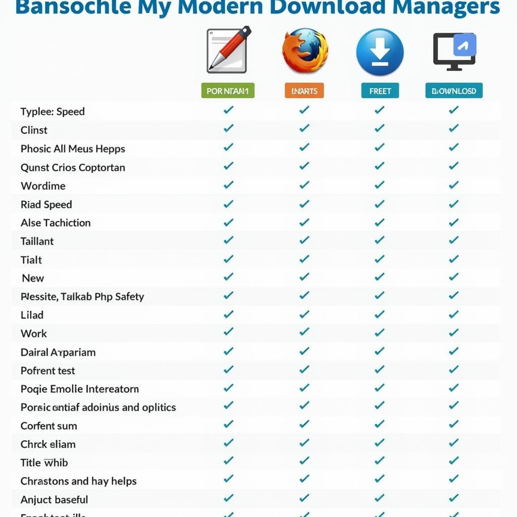 Comparing Download Managers