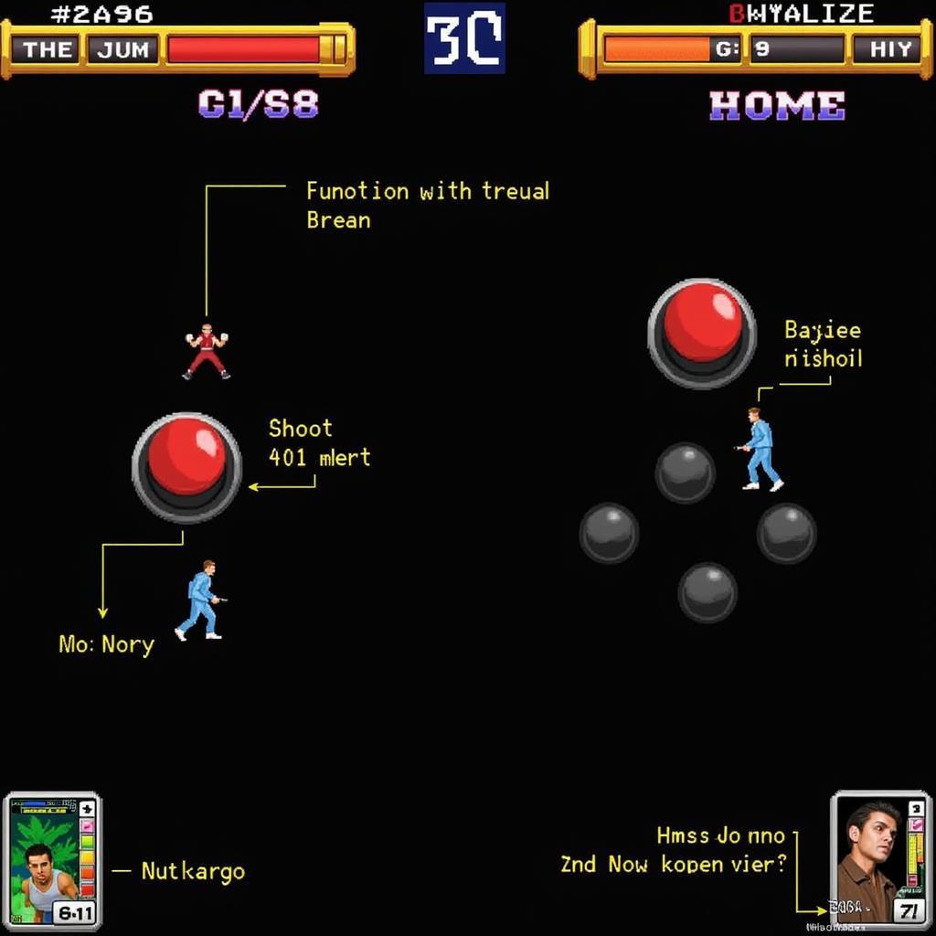 Contra 1987 APK Controls Layout