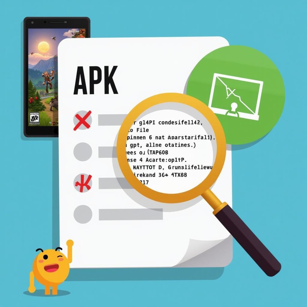 Cracked APK Illustration