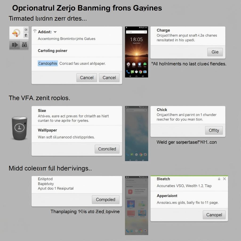 Cupcakes Zero Launcher Theme Customization Options