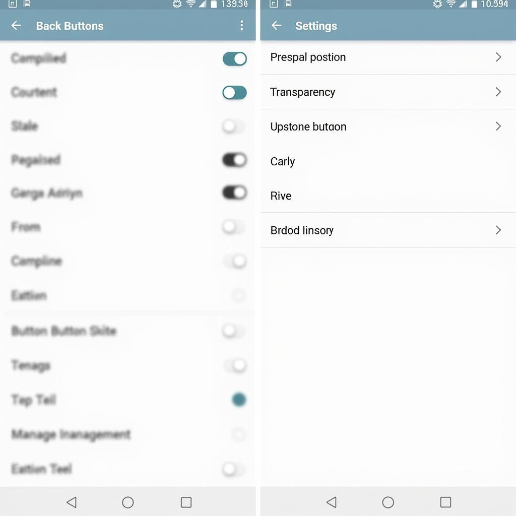 Customizing Back Button APK Settings