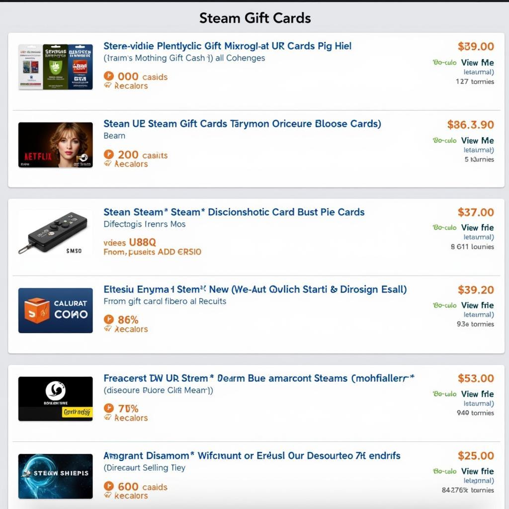 Finding Discounted Steam Gift Cards