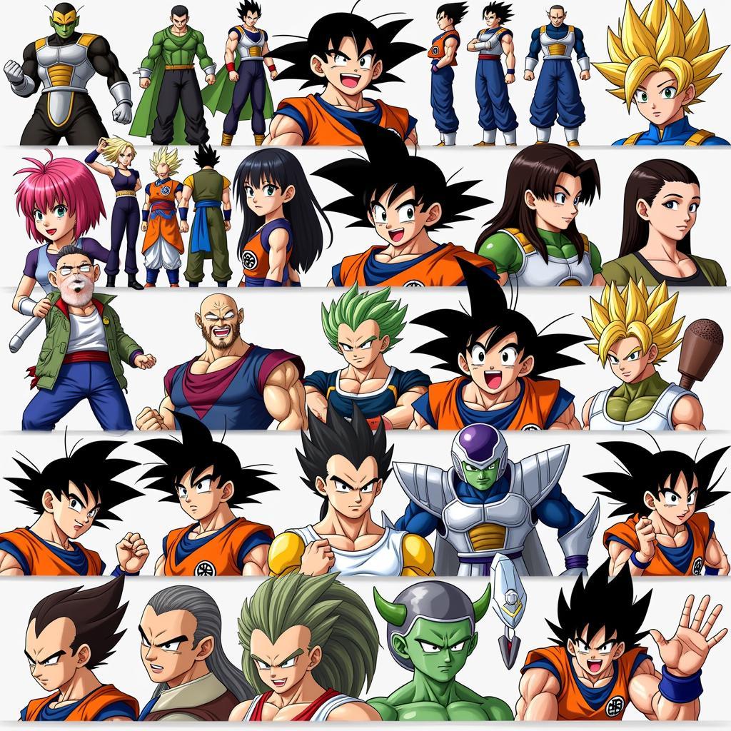 Dragon Ball Legends Character Roster