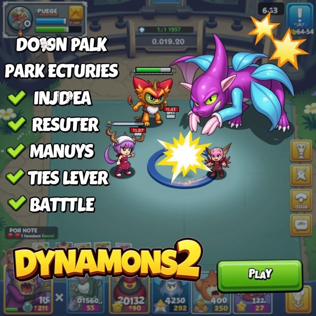 Dynamons 2 Hack APK Gameplay Screenshot