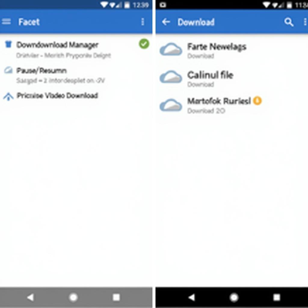 Fast Downloader APK Interface