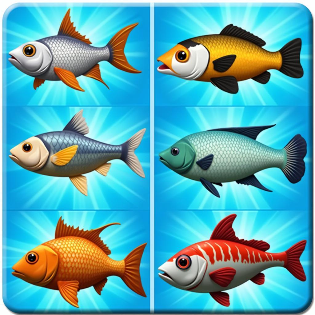 Feed and Grow Fish APK Different Fish Species