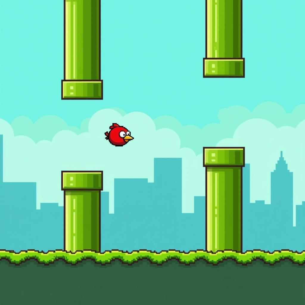 Flappy Bird Gameplay Screenshot