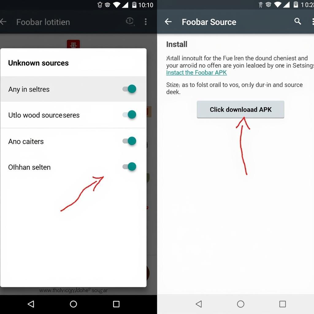 Foobar2000 APK Installation