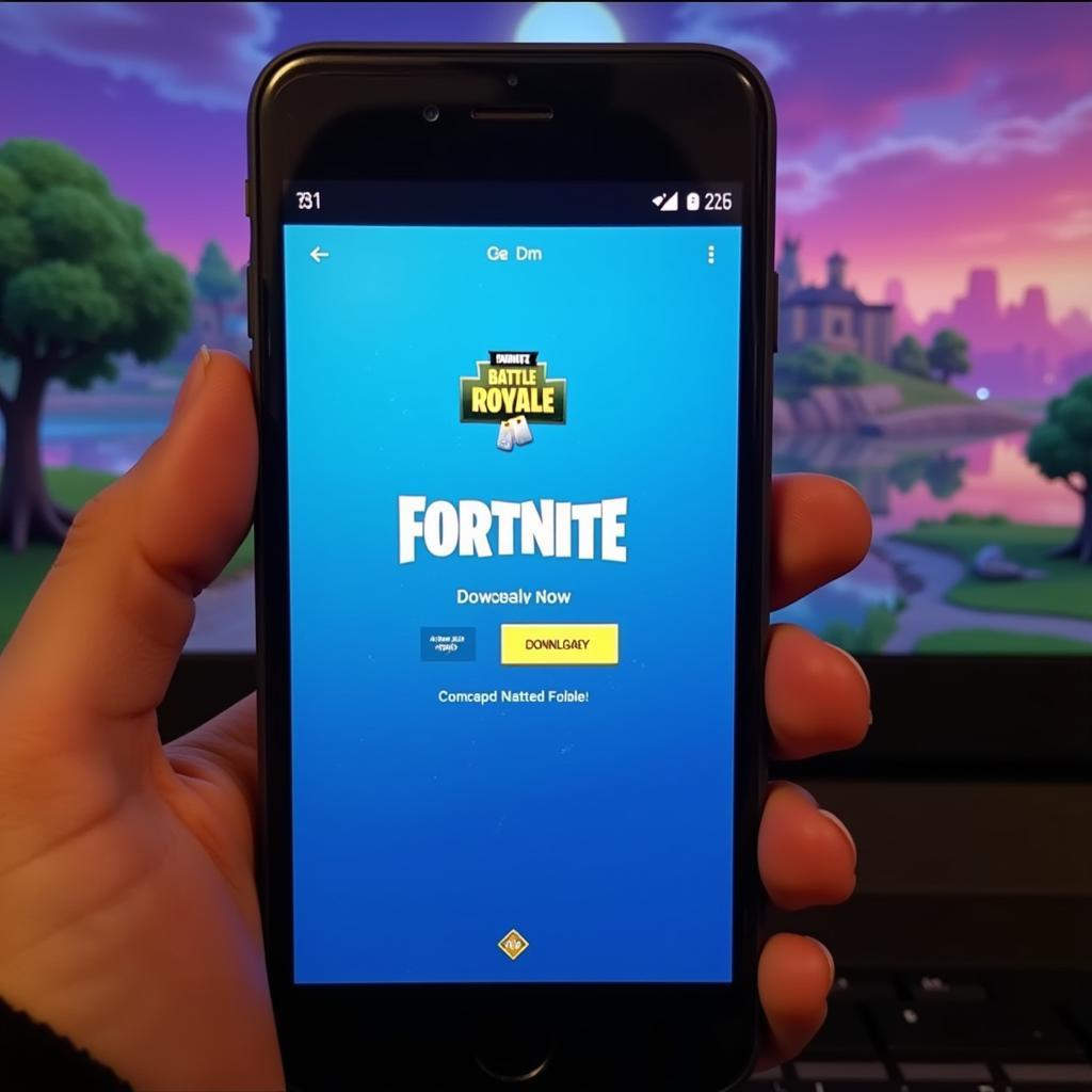 Fortnite Battle Royale Mobile APK Download Image