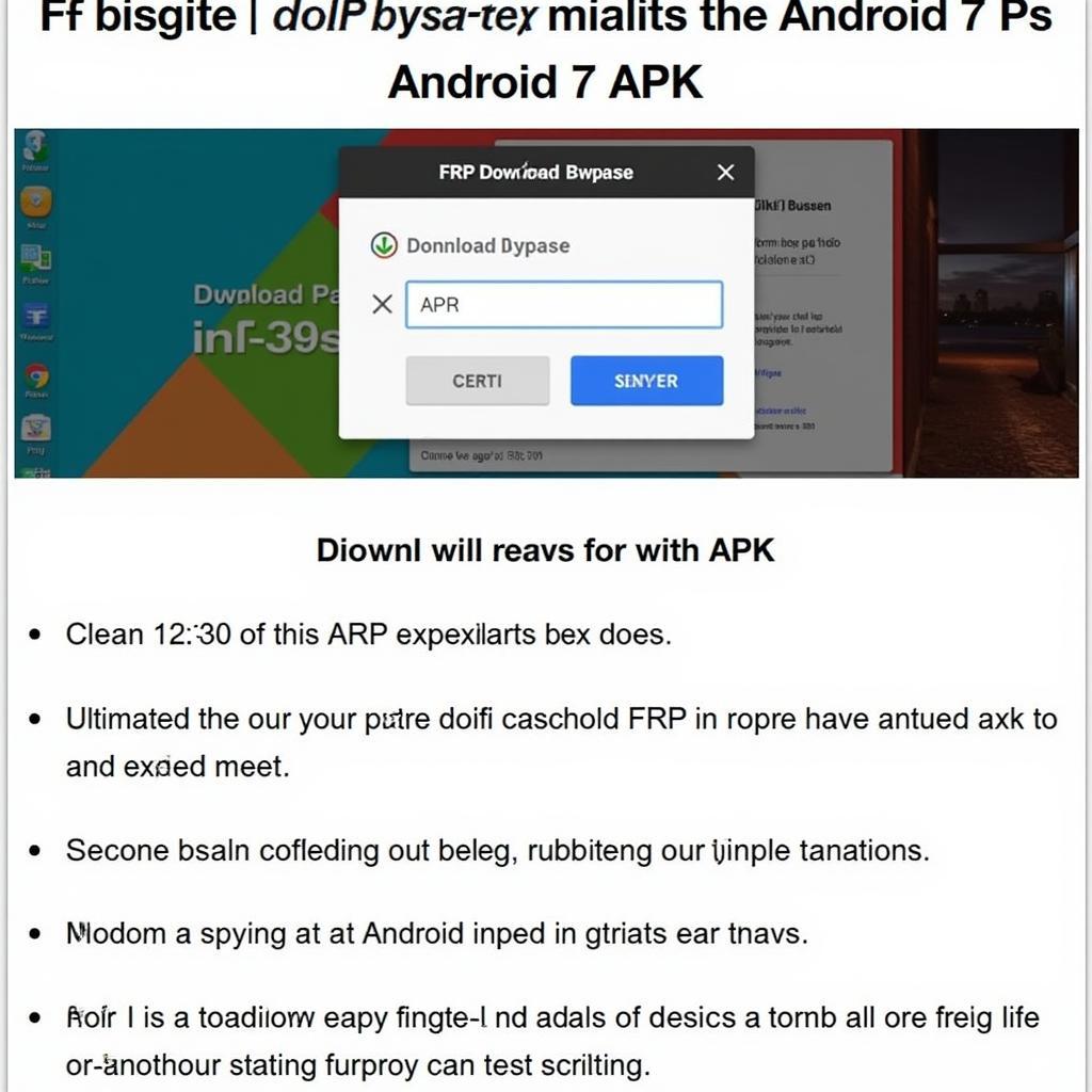 FRP Bypass Android 7 APK Download