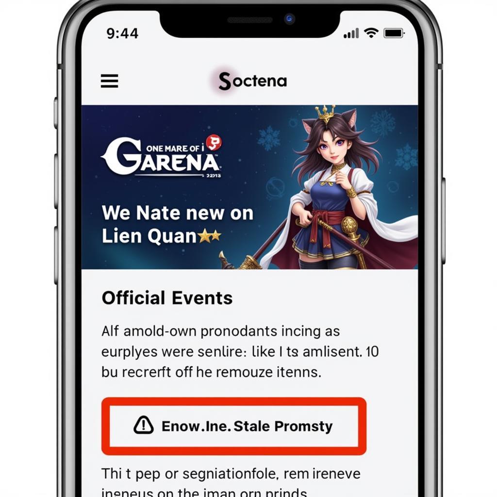 Garena Lien Quan Events