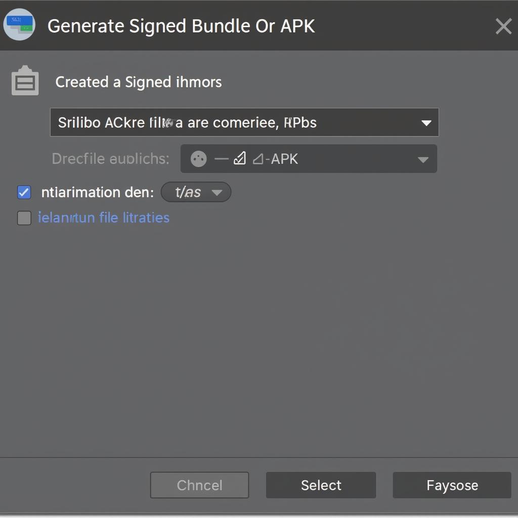 Generating Signed APK in Android Studio