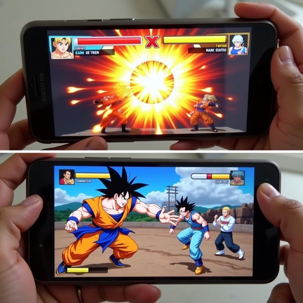 Goku APK Fighting Games in Action