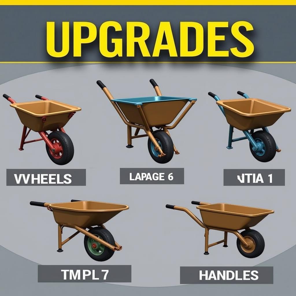 Upgrading the Wheelbarrow in the Heavy Duty Wheelbarrow 1550 APK