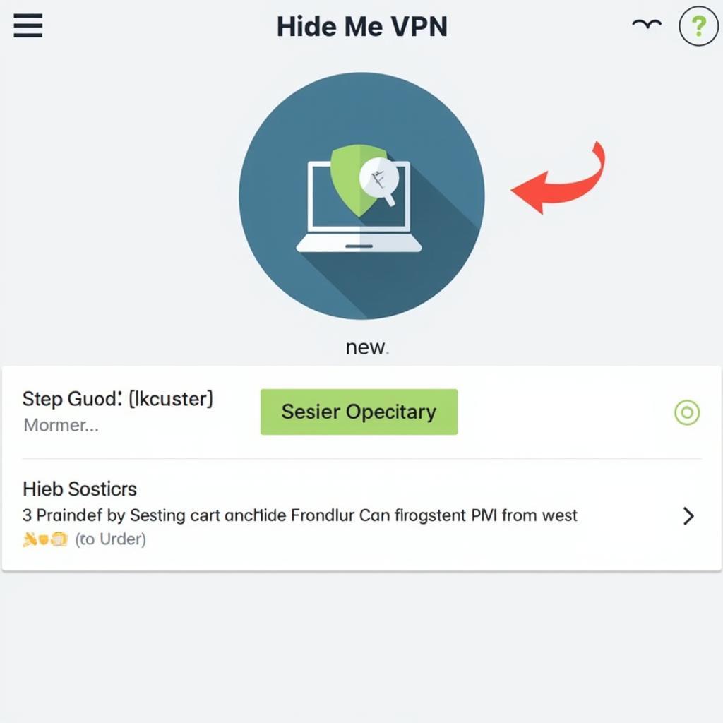 Hide Me VPN APK Interface Screenshot