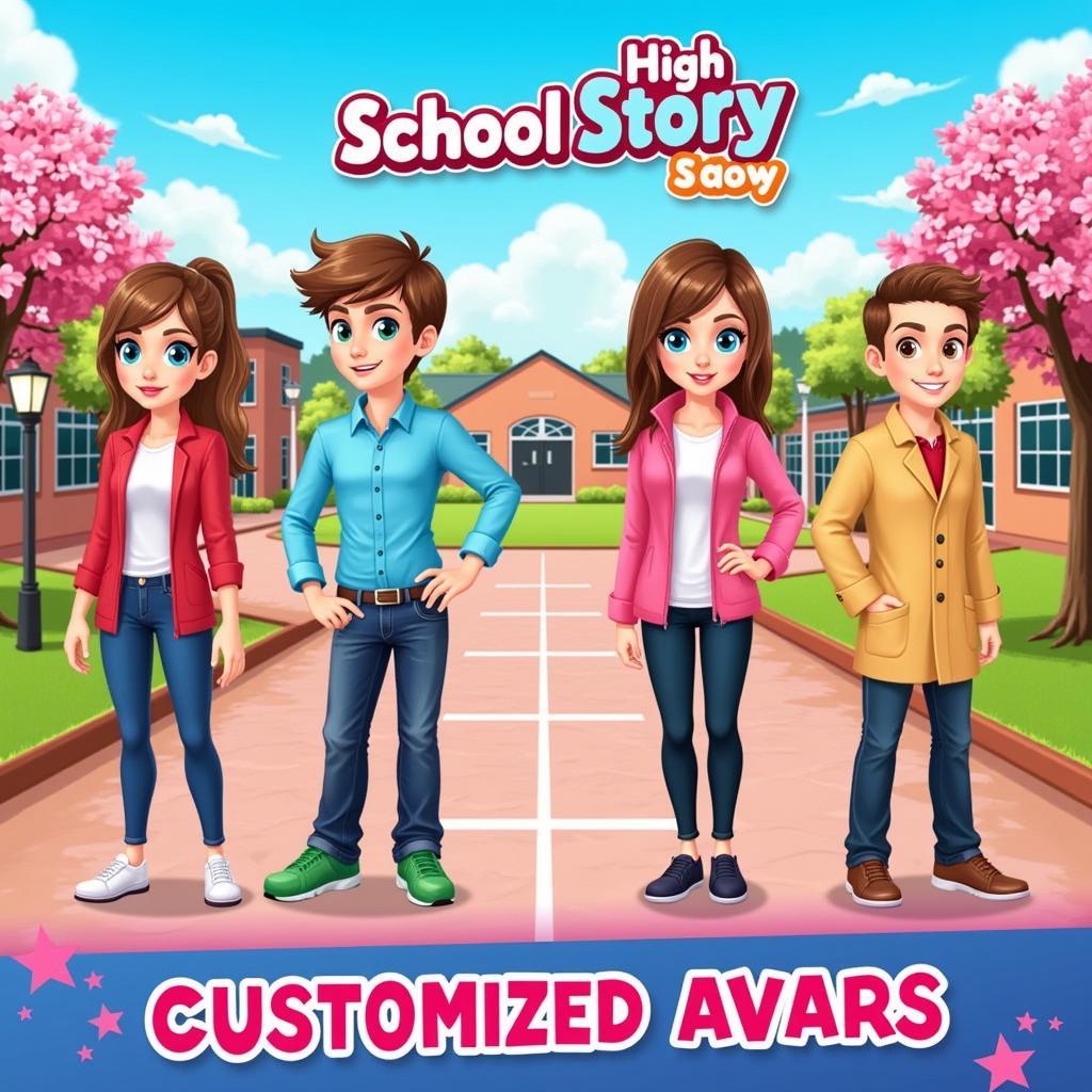 High School Story Mod APK Gameplay Screenshot