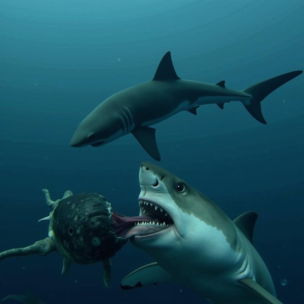 Gameplay of Hungry Shark Evolution