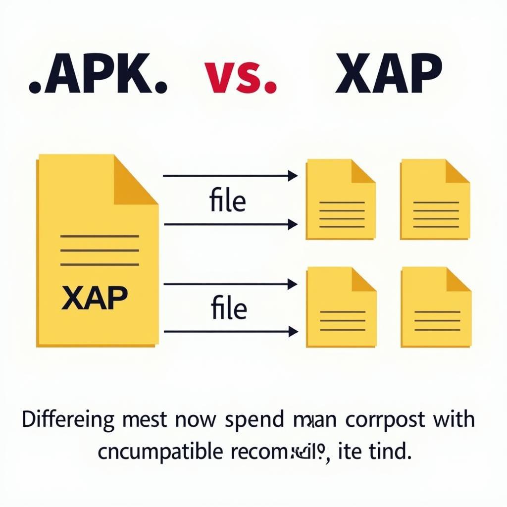 Illustrating APK and XAP incompatibility