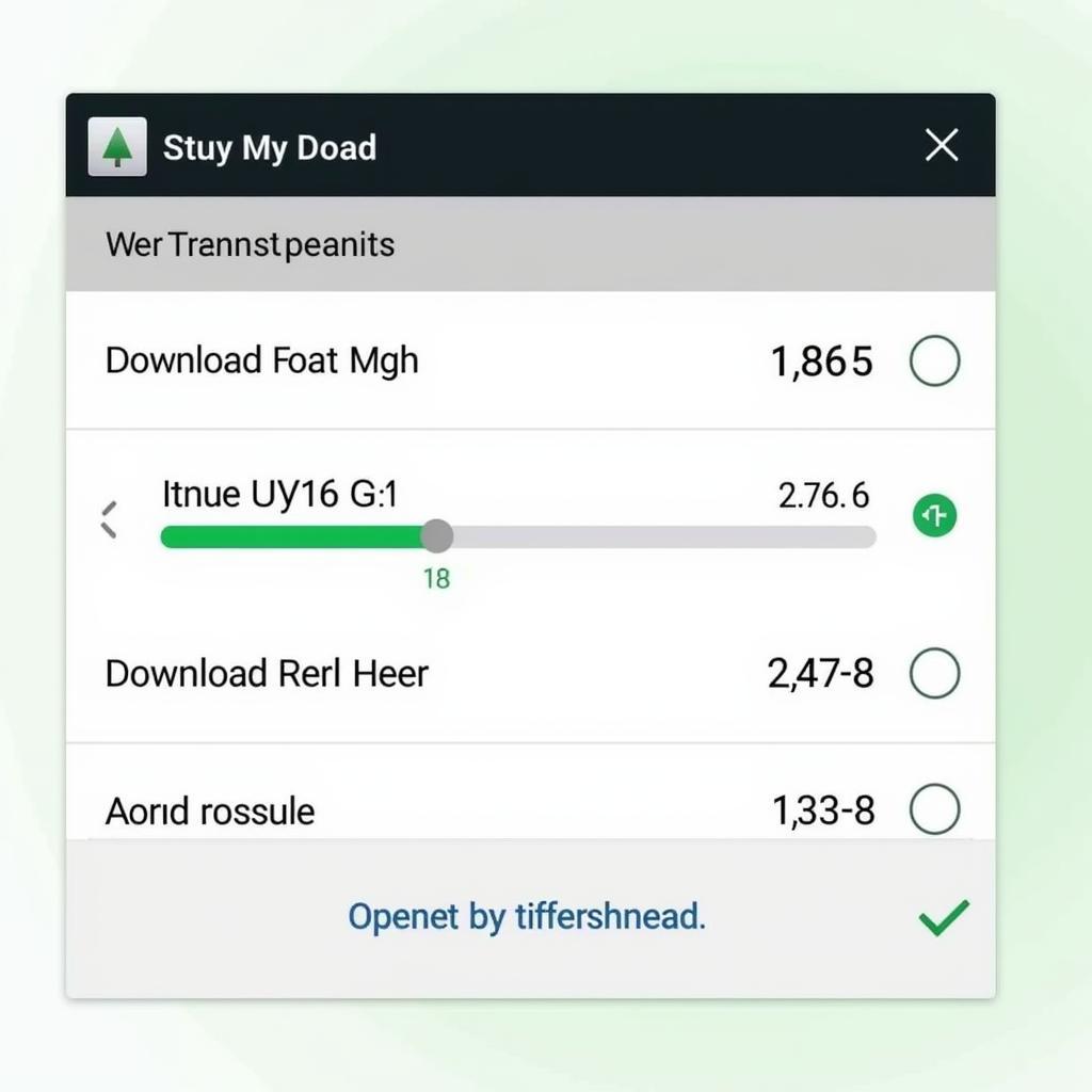 Internet Speed Meter Lite Pro APK Interface