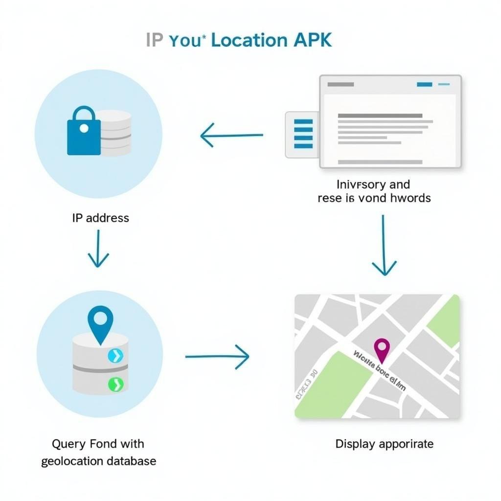 How an IP Location APK Works