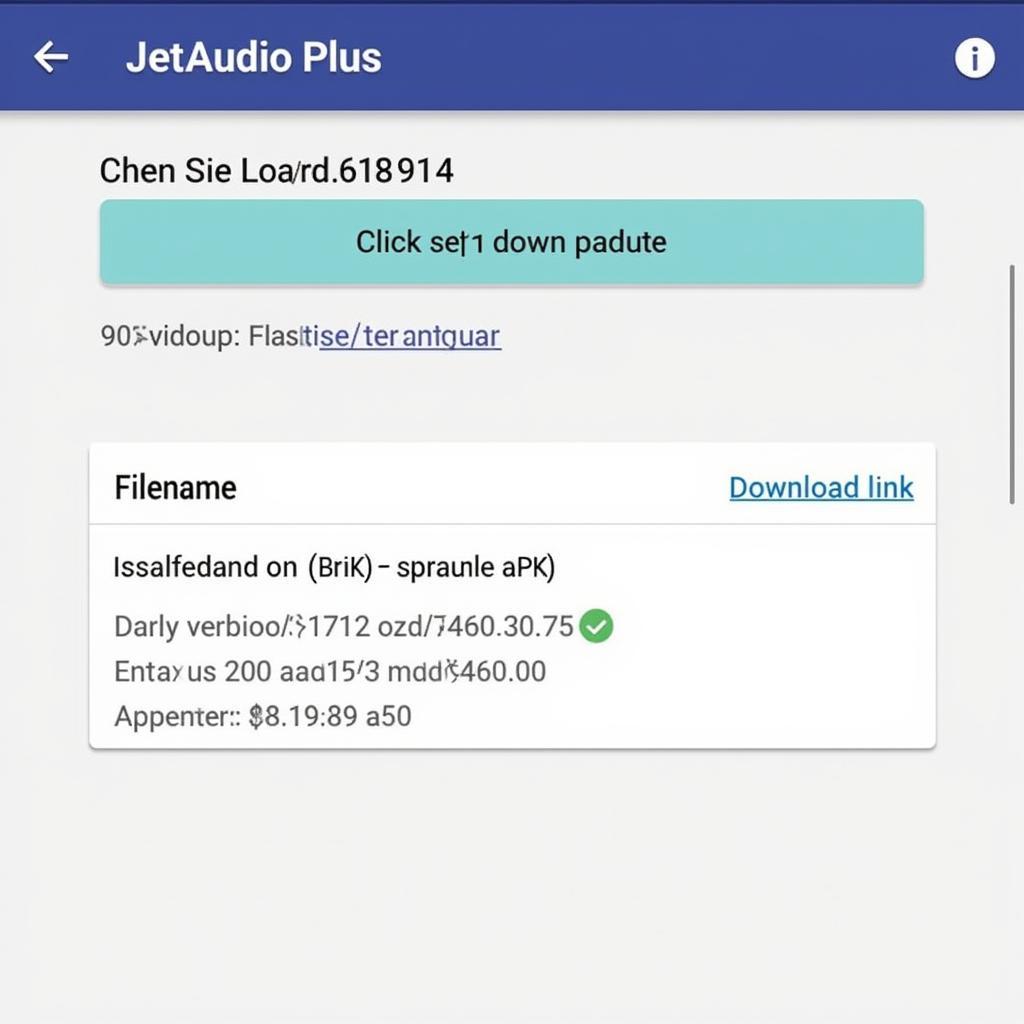 Downloading JetAudio Plus APK