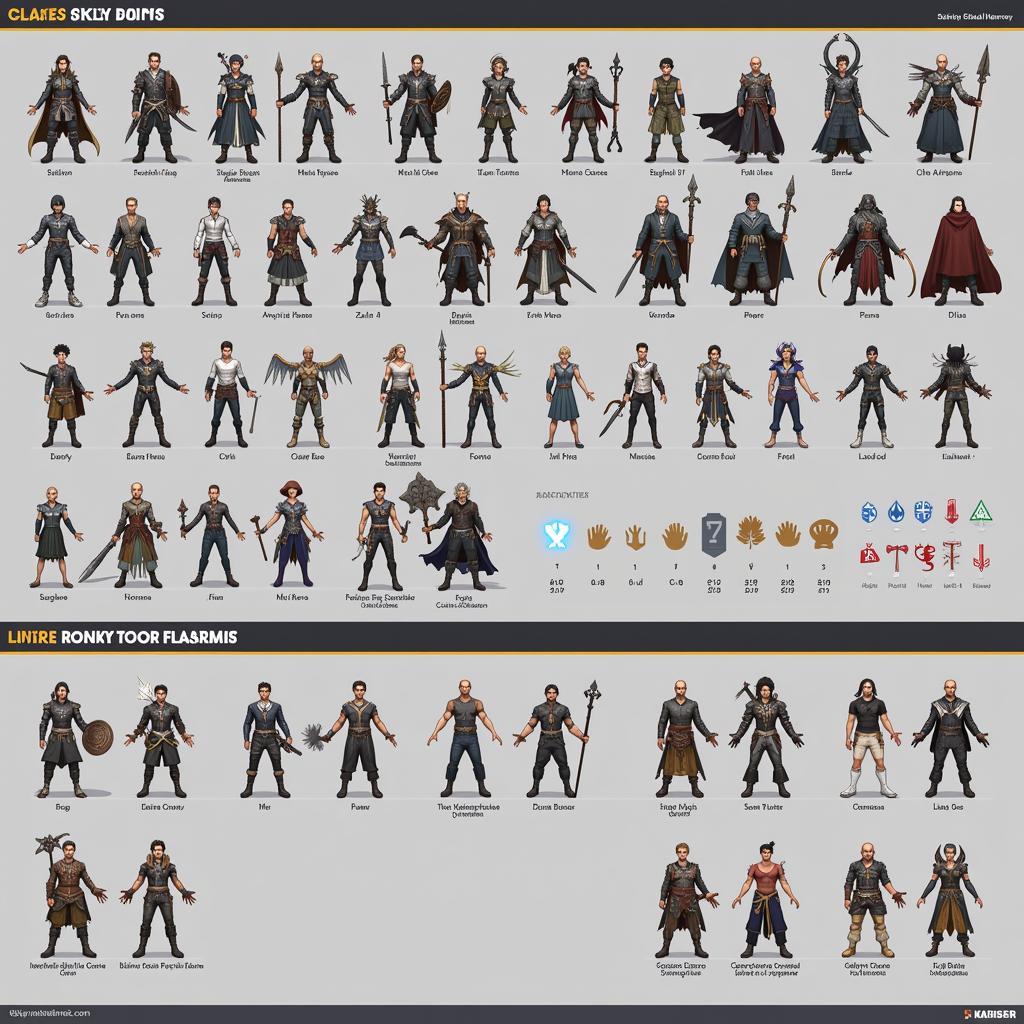 Character Customization and Progression in Kaiser