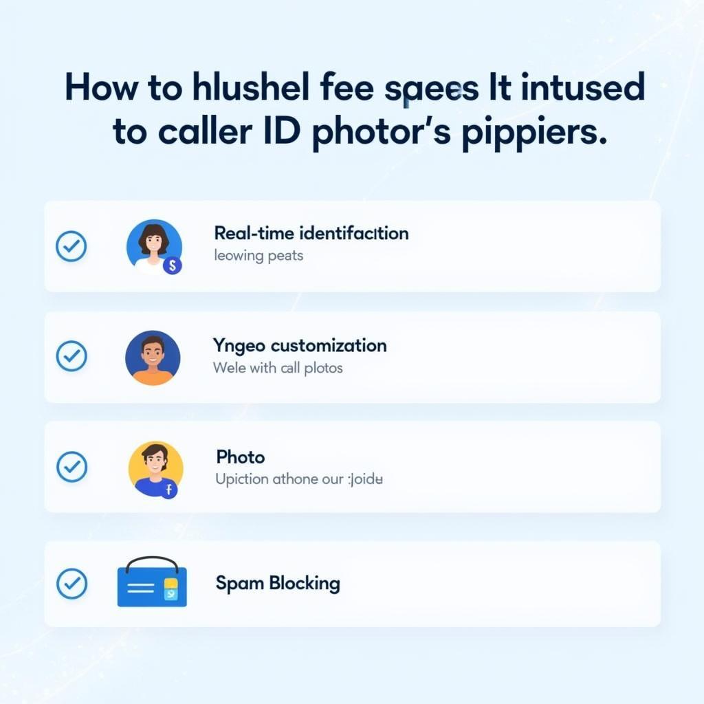 Key Features of a Caller ID Photo App