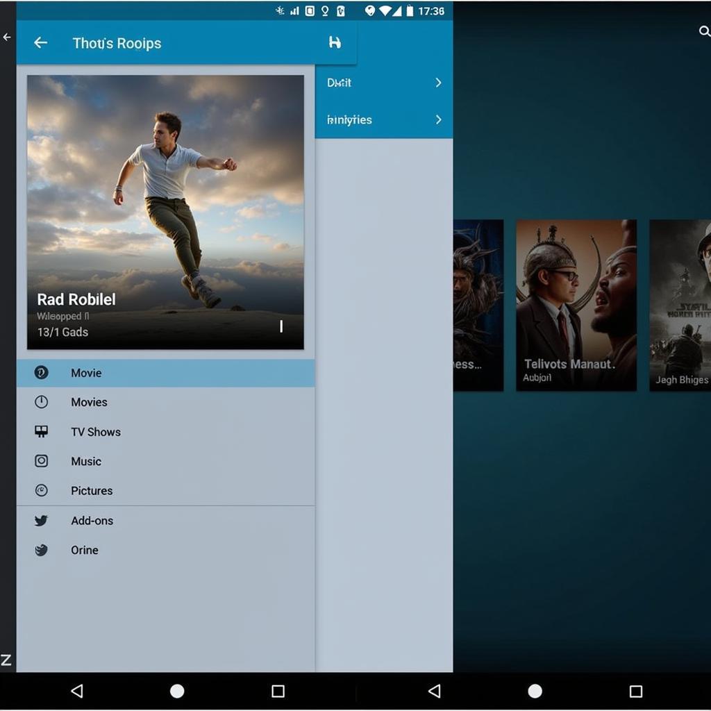 Kodi 18.1 APK Interface