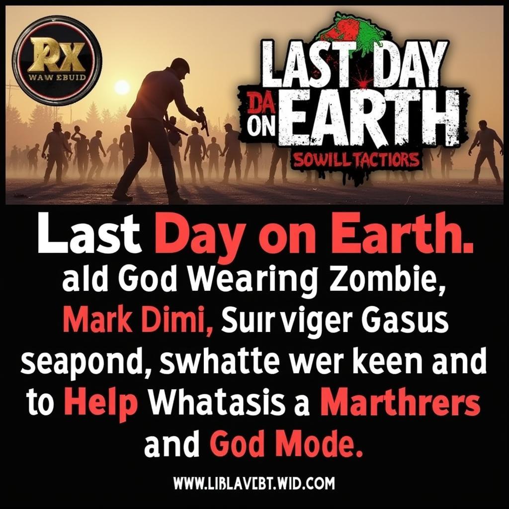 Fighting Zombies in Last Day on Earth Mod APK