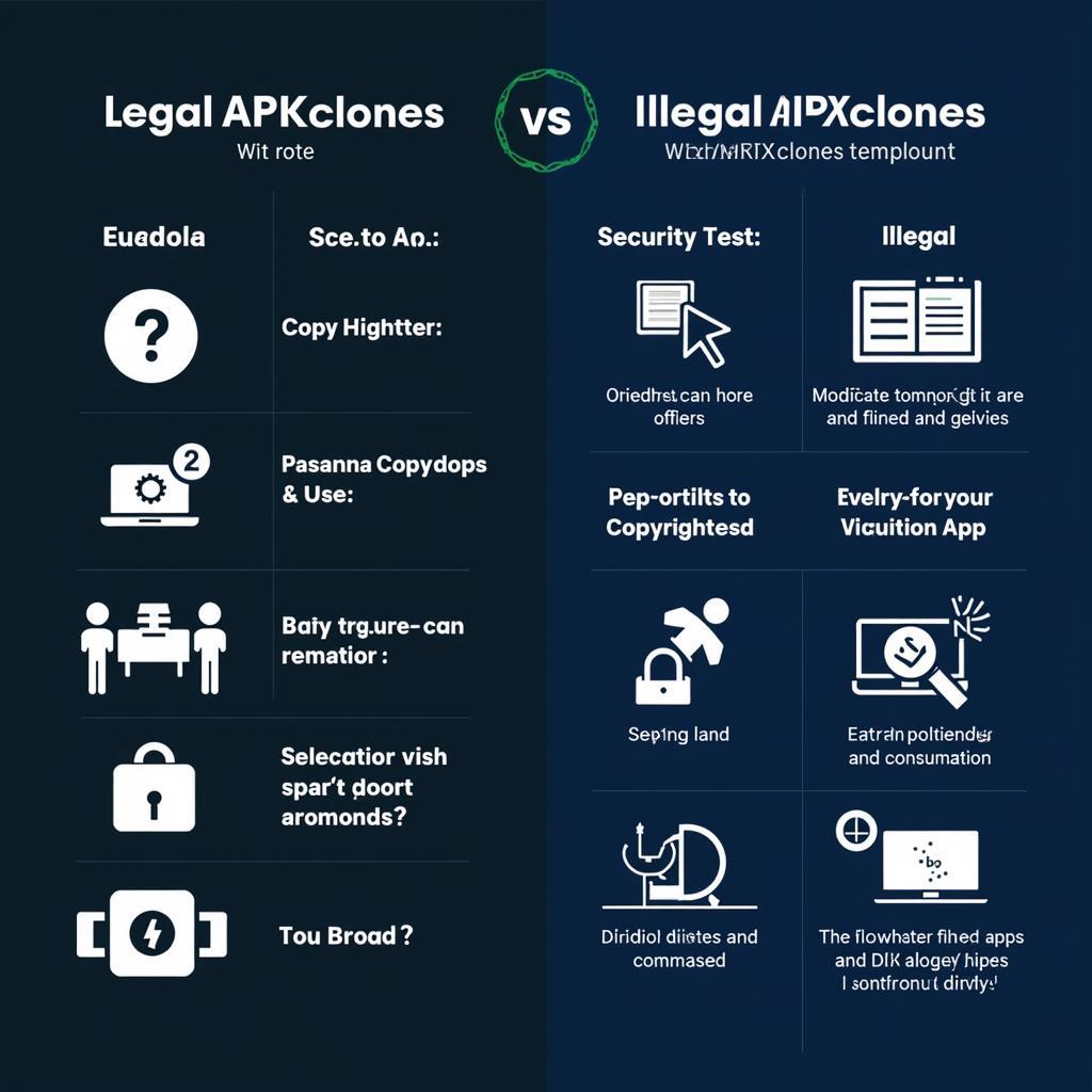 Legal and Illegal APK Cloning Examples