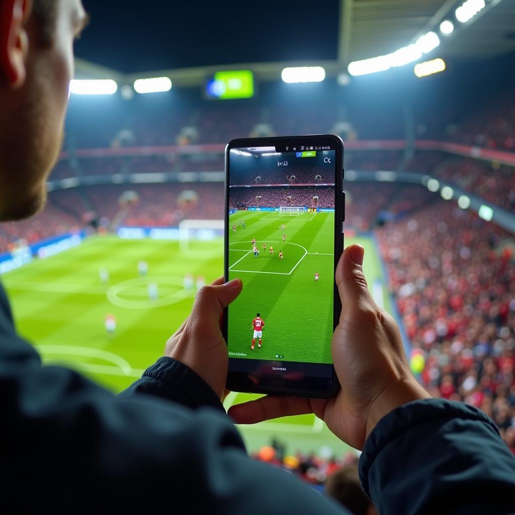 Live Football Streaming on Mobile