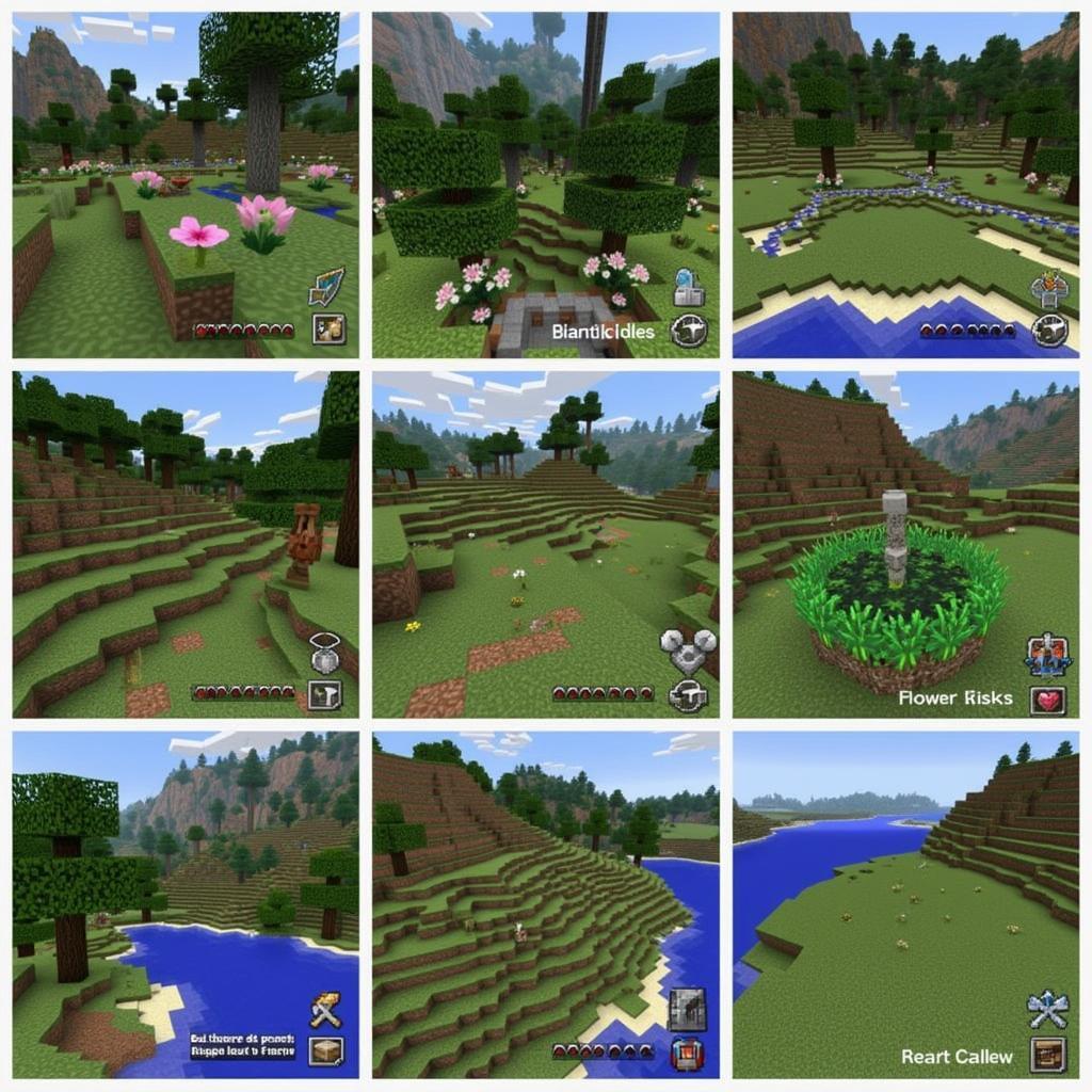 MCPE 0.9.5 Biomes