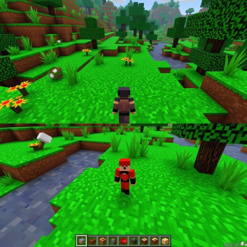 MCPE 0.9.5 Gameplay Screenshot