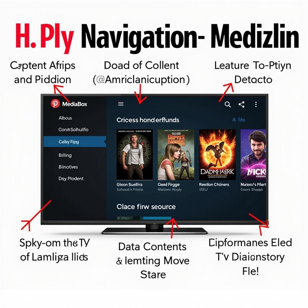 MediaBox HD APK Interface