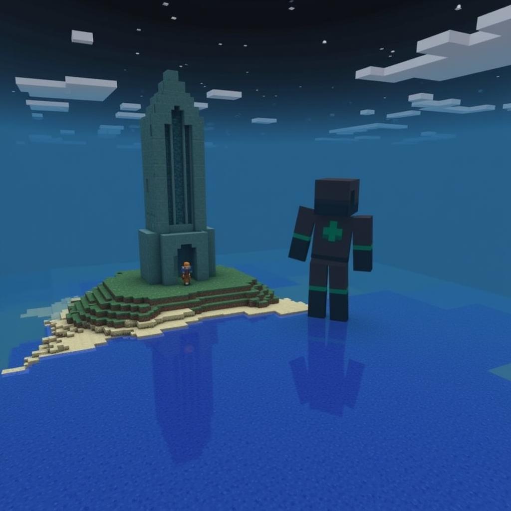 Minecraft 1.8 APK Gameplay Screenshot