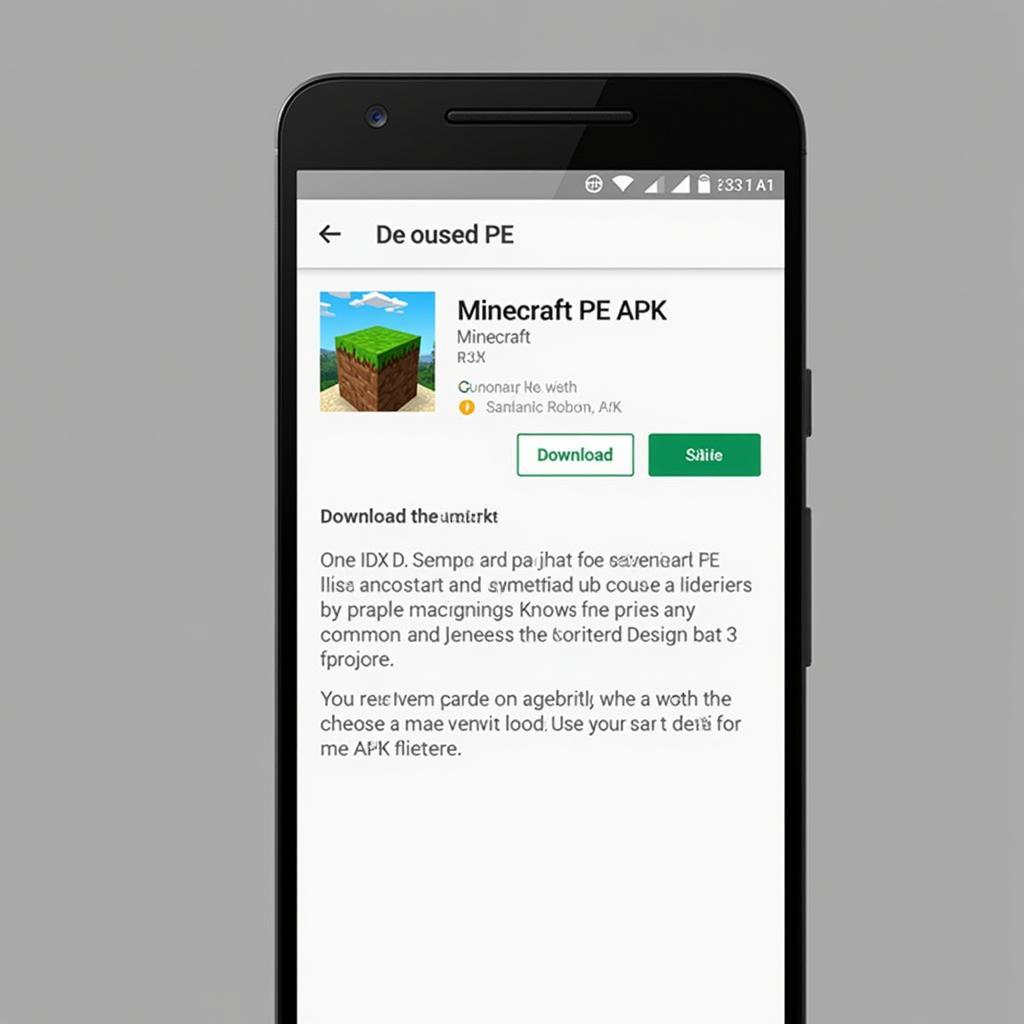 Downloading Minecraft PE APK