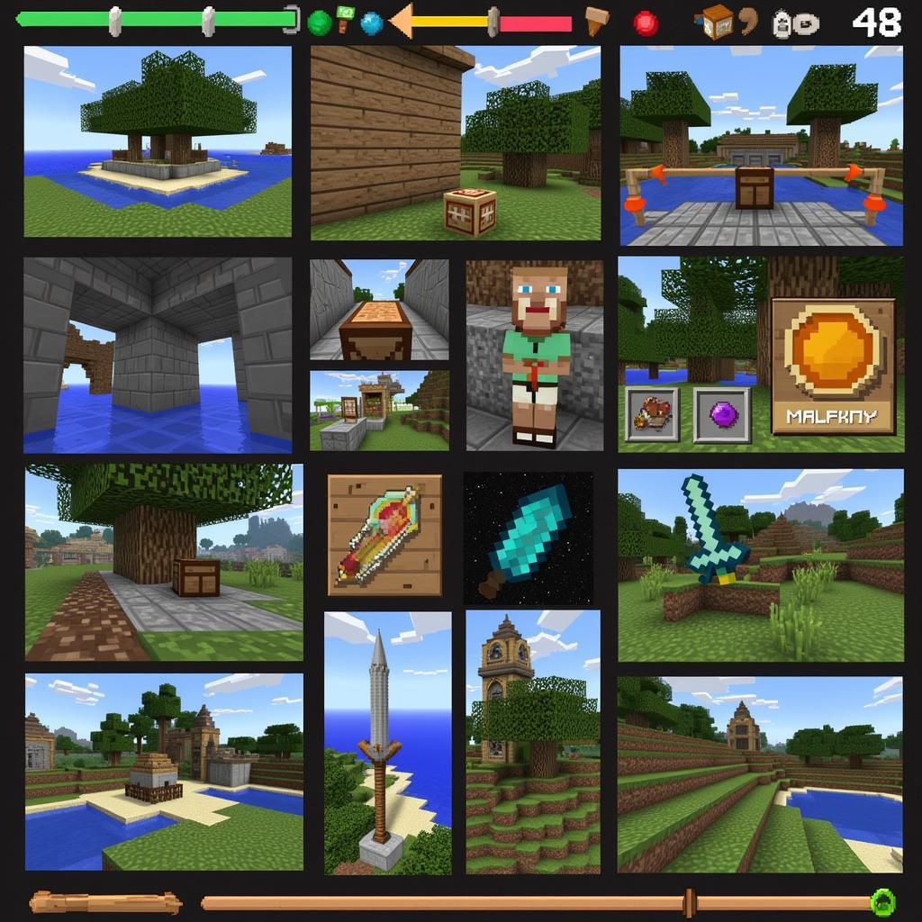 Gameplay Features in Minecraft PE