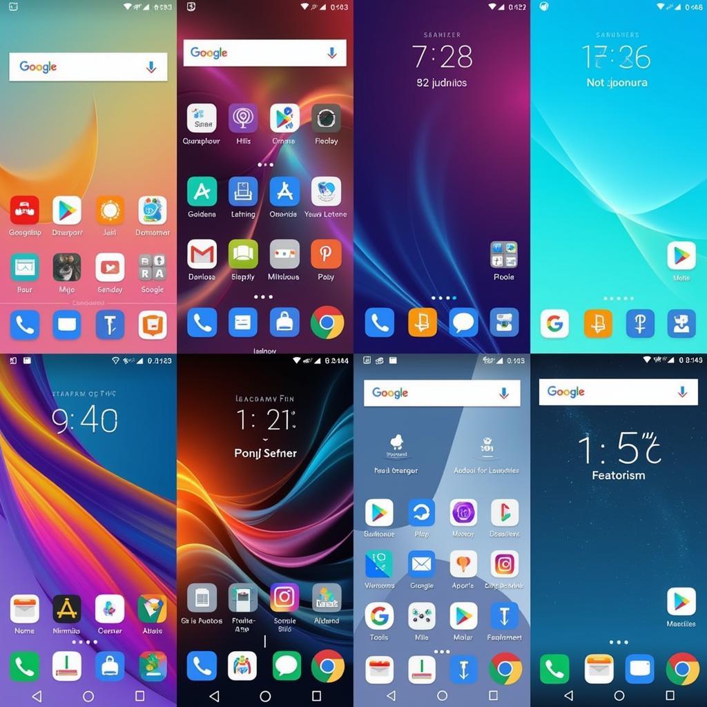 Modern Android Launchers