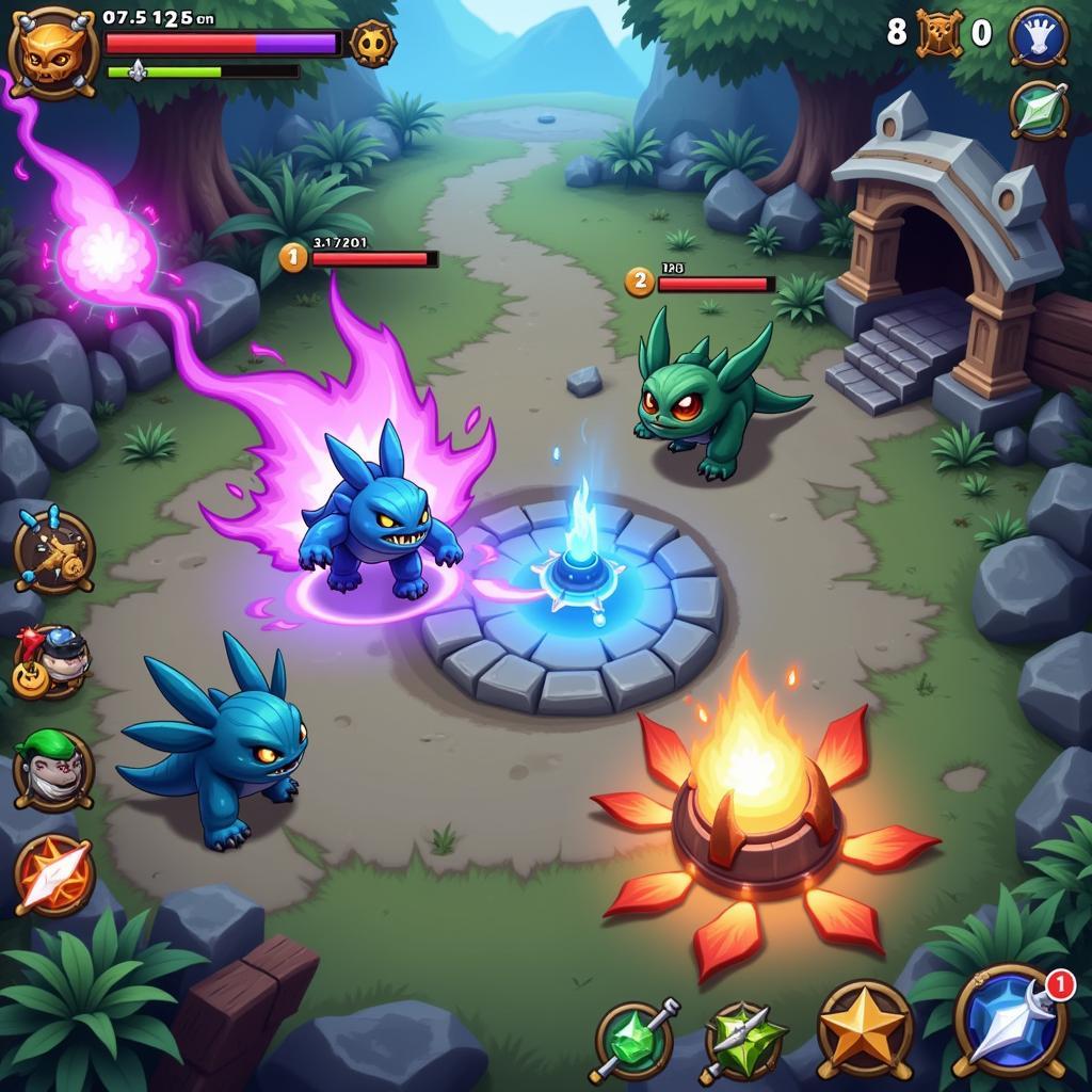 Monster Legends Mod APK Battle Arena Screenshot