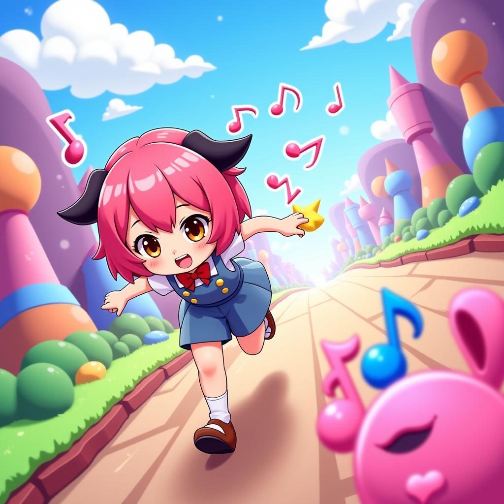 Muse Dash Gameplay Screenshot