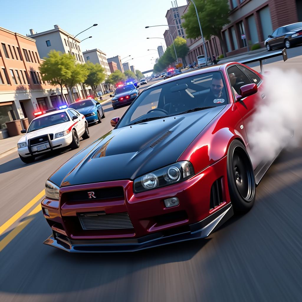 NFS Most Wanted Gameplay Screenshot