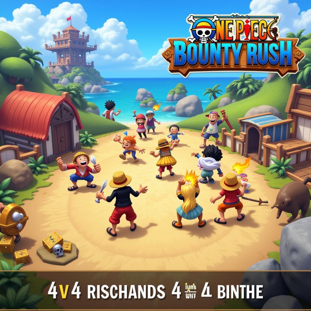 One Piece Bounty Rush Gameplay Screenshot